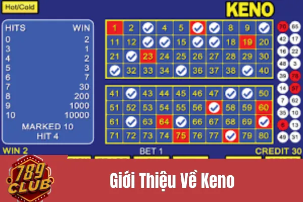 Giới thiệu về Keno
